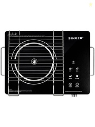 SINGER 2200 W Infrared Cooktop Touch Panel (Black, Venus Pro Zero...mo