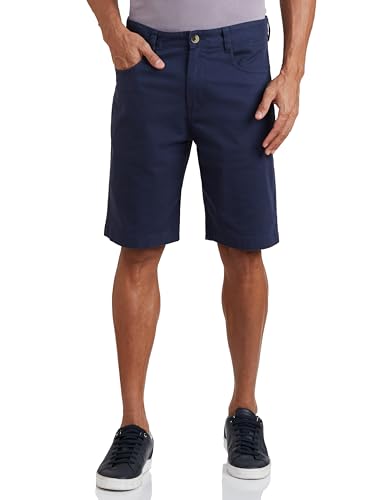 Amazon Brand - Symbol Men's Regular Fit Woven Shorts (AW19-SHR-ESS-04_