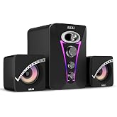 AKAI Zest MS2222 22W 2.1 Channel Wired Gaming Speaker with Subwoofer f