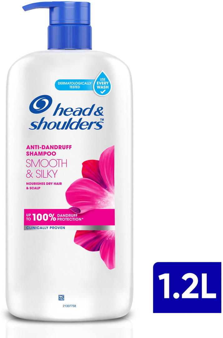 HEAD & SHOULDERS Smooth & Silky Anti Dandruff Shampoo for Softer and S