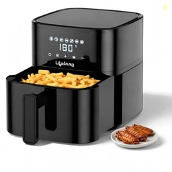 Lifelong Smartchoice 4.2L Digital Air Fryer |7 Preset Menus| Detachabl
