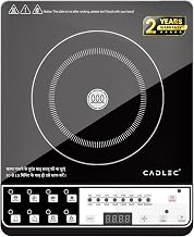 CADLEC CookFusion 2000W Induction Cooktop for Kitchen | Fast Heating,