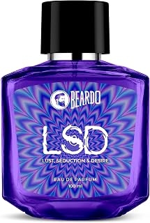 Perfume LSD Eau De Parfum, Amber Spicy Scent, Strong EDP Long Lasting