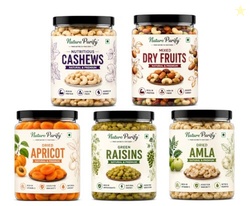 Nature Purify Premium Dried fruits Combo 1 kg (Cashew, Green Raisins,