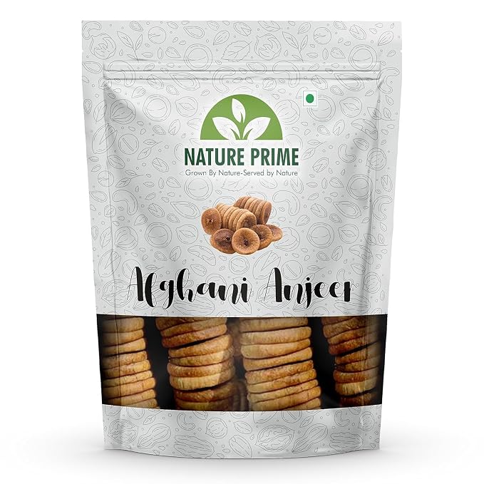 Nature Prime Premium Anjeer (Dried Figs) 1 kg | Whole Dried Figs | Nat