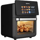 Lifelong Air Fryer Oven 10L, 1350W, Black and Grey, with 12 Preset Mod