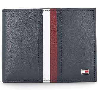Tommy Hilfiger Men's Passcase Wallet Rane - Navy | 2 Compartments | 10