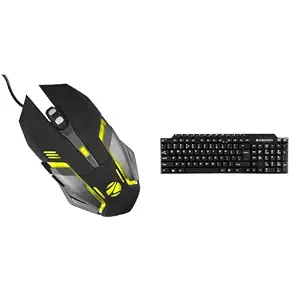 ZEBRONICS-Transformer-M with a High-Performance Gold-Plated USB Mouse:
