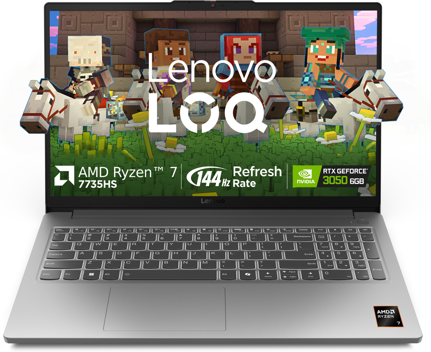 Lenovo LQQ Essential AMD Ryzen 7 Octa Core 7735HS - (16 GB/512 GB SSD/