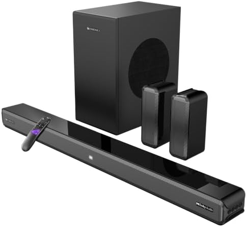 ZEBRONICS Juke Bar 9510WS PRO Dolby 5.1 CH Wired Speaker 600W Dolby Au