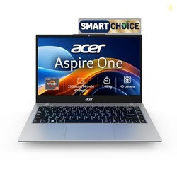 Acer Smartchoice Aspire One AMD Ryzen 5-40, 8GB LPDDR5 RAM/ 256GB SSD,