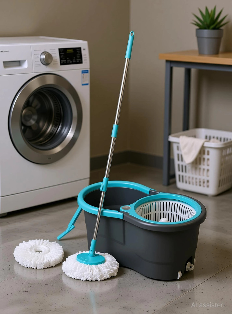 Stysol 360 CLEANING MOP SET FLOOR CLEANING COMES WITH 1 MICROFIBER REF