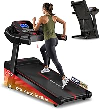 Lifelong 5HP Peak Motorized Treadmill for Home | 12% Auto Incline | 12