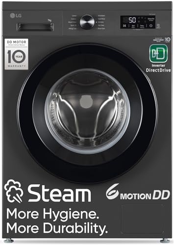 LG 7 Kg, 5 Star, DD Technology, Steam Wash, 6 Motion DD, Fully-Automat