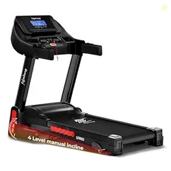 Lifelong FitPro Motorized Treadmill for Home (4HP Peak) | 4-Level Manu