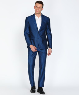PARK AVENUE Men SB2 BASIC NOTCH LAPEL-REGULAR FIT Self ...