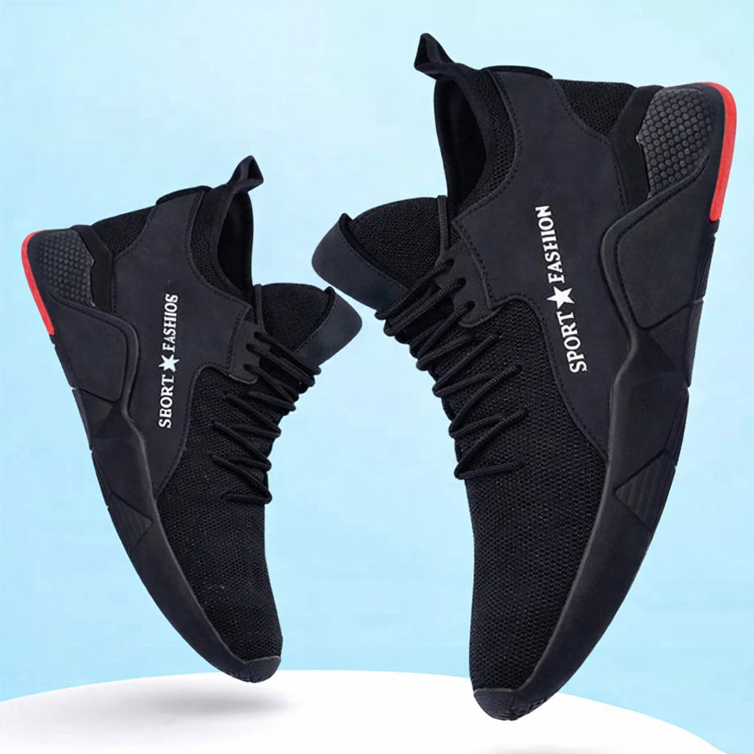 Trend Zone Sneakers For Men (Black , 9)