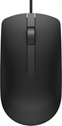 Dell MS116 Wired Mouse, 1000 DPI, Scrolling Wheel