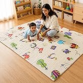 Lifelong Cuppy Extra Large Baby Folding Play Mat | Extra Thick Waterpr