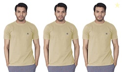 Men's Regular Fit Round Neck T-Shirt_Tidal Foam