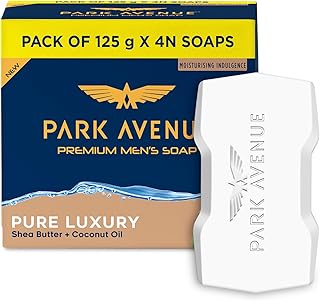 Premium Mens Soaps for Bath  Pure Luxury | 125g (Pack of 4) | Enriched