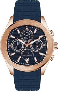 Carlington Legacy Series Men's Analog Chronograph Watch | Premium Sili