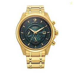 Titan Regalia Premium Quartz Chronograph with Date Forest Green Dial G