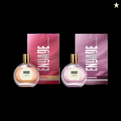 Engage Luxury Assorted Pack (x2) Yang+Femme Long Lasting EDPs Eau de P