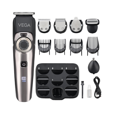 VEGA 9 in 1 Pro Multi Grooming Trimmer for Men, (VHTH-32) Trimmer...mo