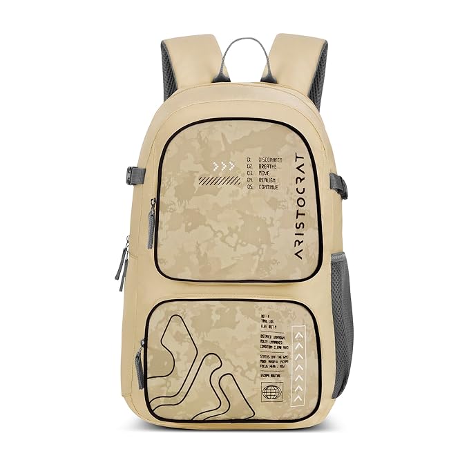 Aristocrat Terrain 32L Laptop Backpack (Upto 17) 2 Compartments