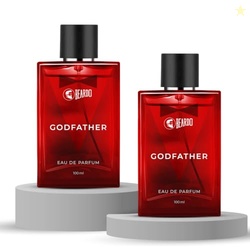 BEARDO Godfather Eau De Parfum | Aromatic, Spicy Perfume For Men Long