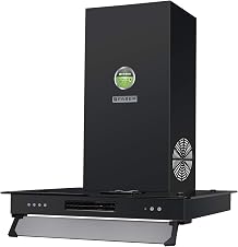Faber 60 cm 1095 m/HR Straight Glass Kitchen Chimney (3N1 AEROSTATION