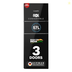 Bosch 335L 3 Star Frost Free Triple Door Maxflex Refrigerator | 8-in-1