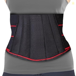 Back Support Belt For Backache, Flexible Back Splints, Elastic Webbing