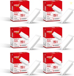 EVEREADY 15w Backlit Panel Ceiling Light Ceiling Lamp White