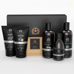 THE MAN COMPANY Charcoal Grooming Kit (Body Wash, Shampoo, Face S...mo