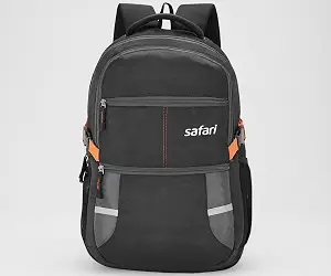 Safari Omega spacious/large laptop backpack with Raincover college bag