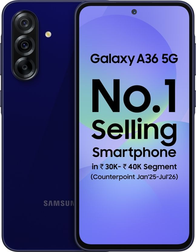 Samsung Galaxy A36 5G (Dark Blue, 128 GB) (8 GB RAM)
