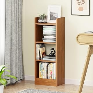 Lukzer 3 Layer Engineered Wood Multipurpose Rack Bookshelf Storage Org