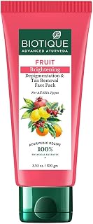 Fruit Brightening Depigmentation and Tan Removal Face Pack| Ayurvedic