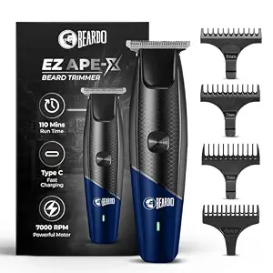 Beardo EZ Ape-X Beard Trimmer for Men | Trimmer for Gen Z | 110 Mins R
