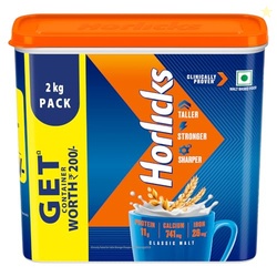 Horlicks Nutrition Drink Container - 2 Kg - Classic Malt - Clinically