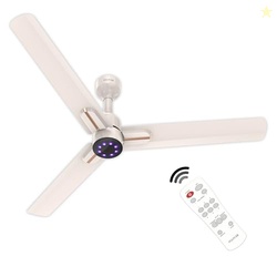 Polycab Wizzy Neo LED 1200mm BLDC Ceiling Fan with remote |BEE 5 Star