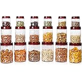Milton Hexa Airtight Containers for Kitchen Storage Food Grade Plastic