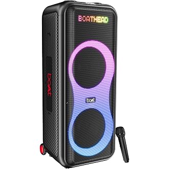 boAt PartyPal 600 Party Speaker, 220W Signature Sound, Dynamic Pixels,
