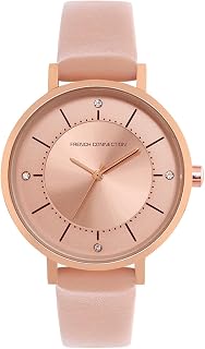 French Connection Analog Women's Watch (Dial Colored Strap)
