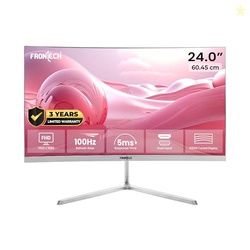 FRONTECH Ultima Series 24 Inch Curved LED Monitor, Refresh Rate 100Hz,