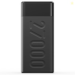 27000mAh Powerbank, 20W Fast Charging, Triple Output (2 USB & 1 Type C