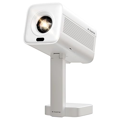 E GATE Atom 4X Automatic Projector 4k Ultra HD | Live TV | Android | B
