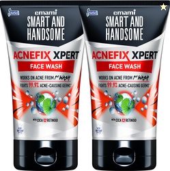 Smart and Handsome Anti-Acne Duo - Acnefix Xpert  100g Each | Reduces